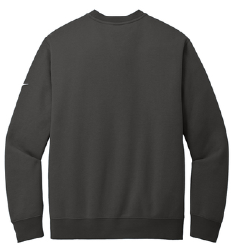 Nike Logo Charcoal Crewneck