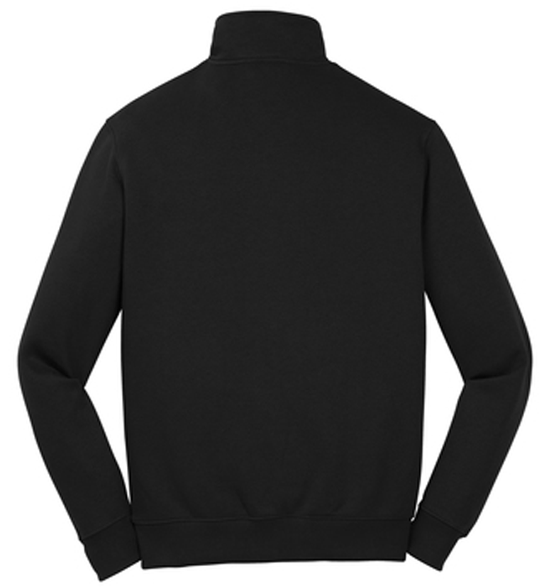 Quarter Zip Logo Sweatshirt