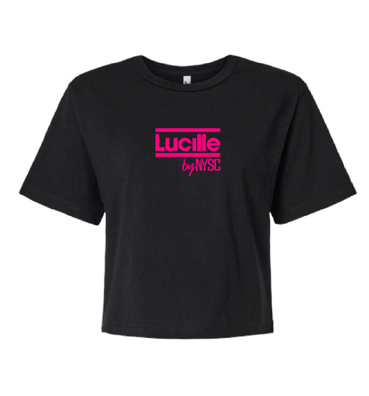Lucille by NYSC Black Crop Tee