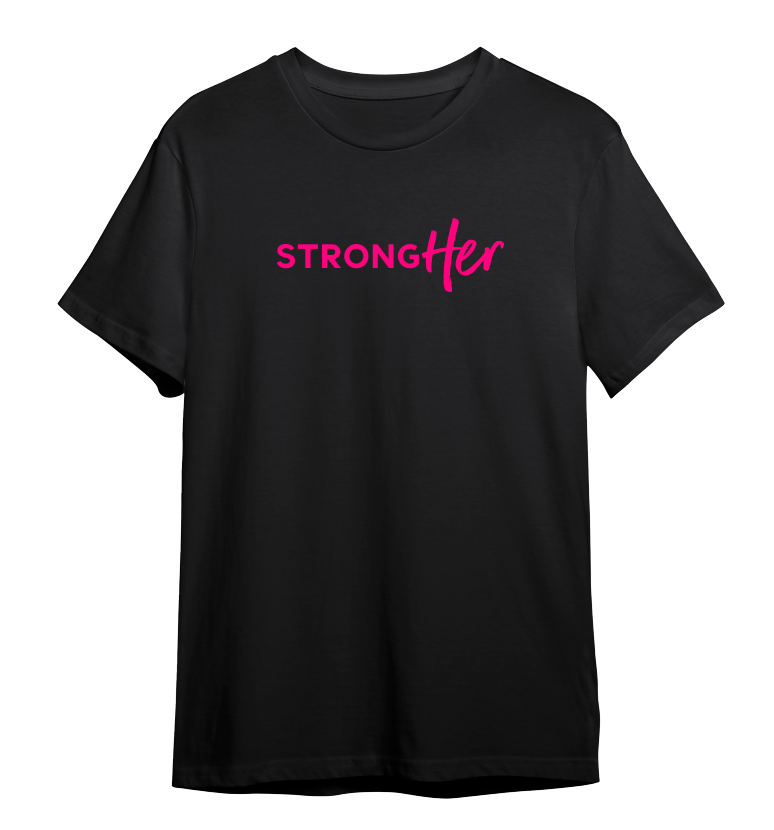 StrongHER Unisex T-shirt - black