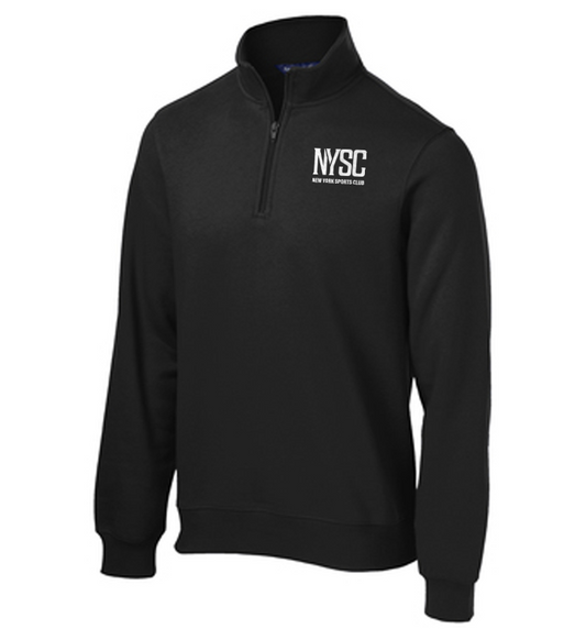 Quarter Zip Logo Sweatshirt