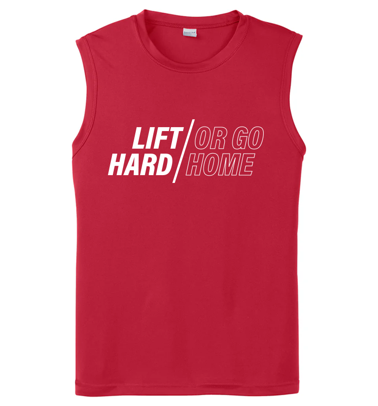 Lift Hard/Go Home Unisex Muscle Tank