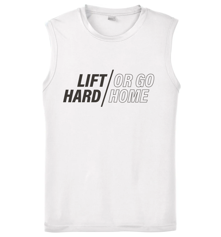 Lift Hard/Go Home Unisex Muscle Tank