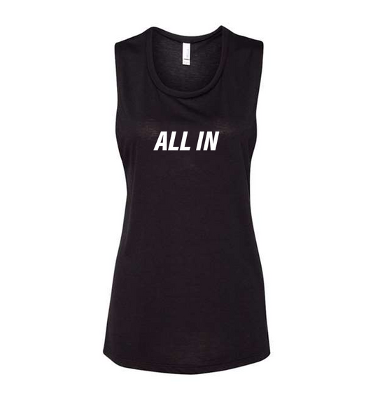 ALL IN Women's Flowy Muscle Tank